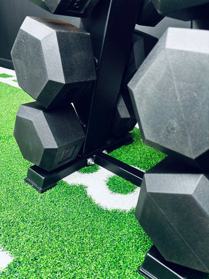 2.5kg - 12.5kg Hex Dumbbell Package (5 Pairs) - BlackBear Fitness