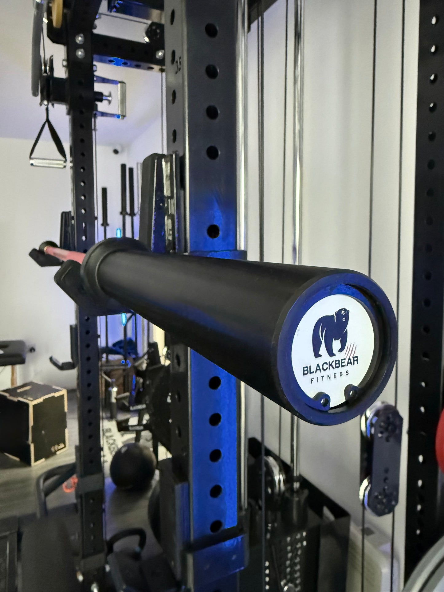 6ft 15kg Pink & Black Olympic Barbell