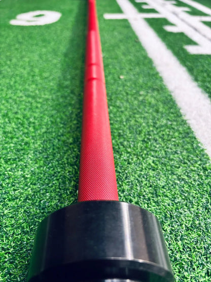 7ft 20kg Red & Black Olympic Barbell - BlackBear Fitness