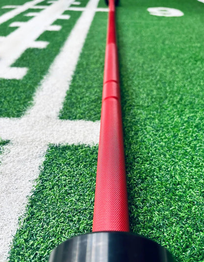 6ft 15kg Red & Black Olympic Barbell - BlackBear Fitness