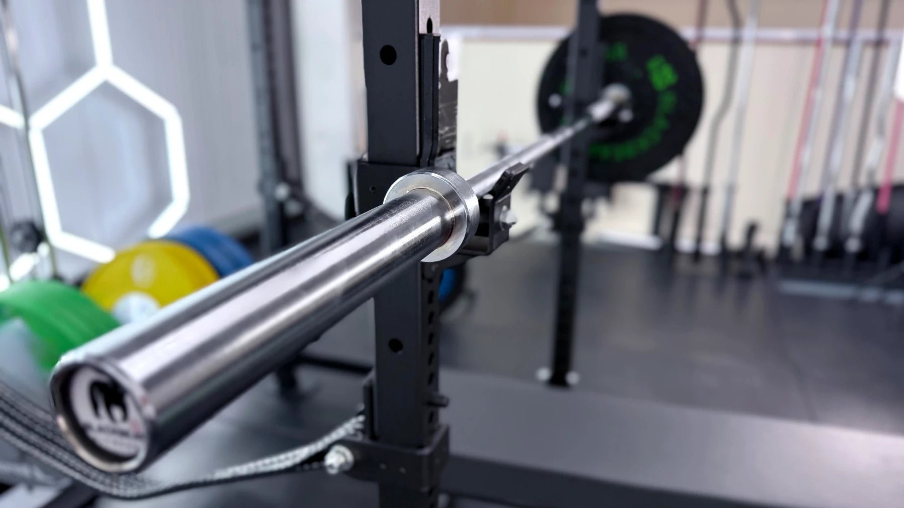 6ft International Chrome Olympic Barbell - BlackBear Fitness