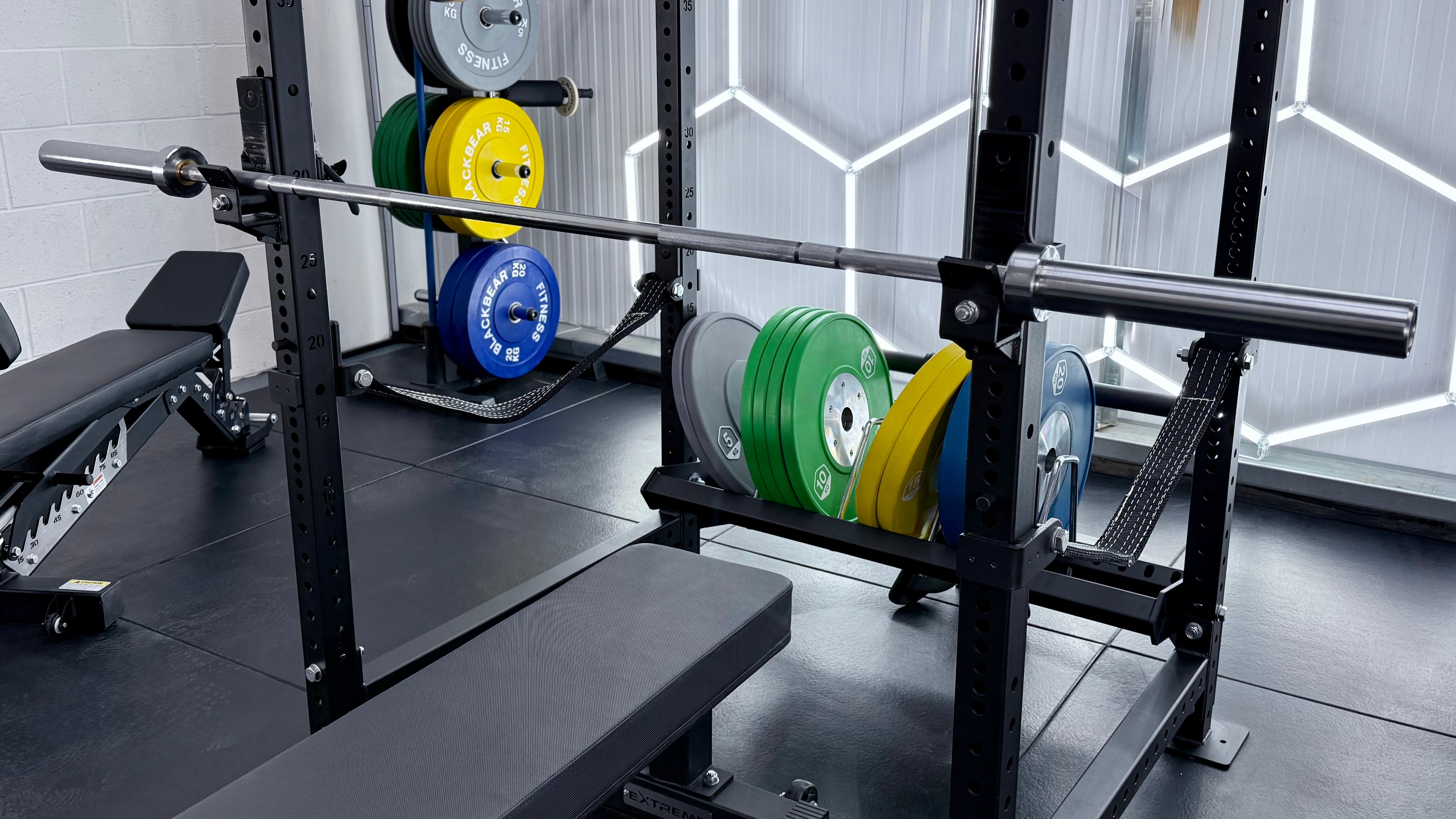 6ft International Chrome Olympic Barbell