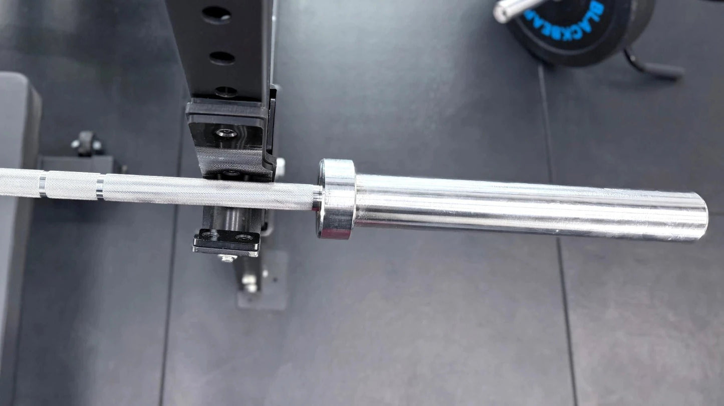 6ft International Chrome Olympic Barbell - BlackBear Fitness