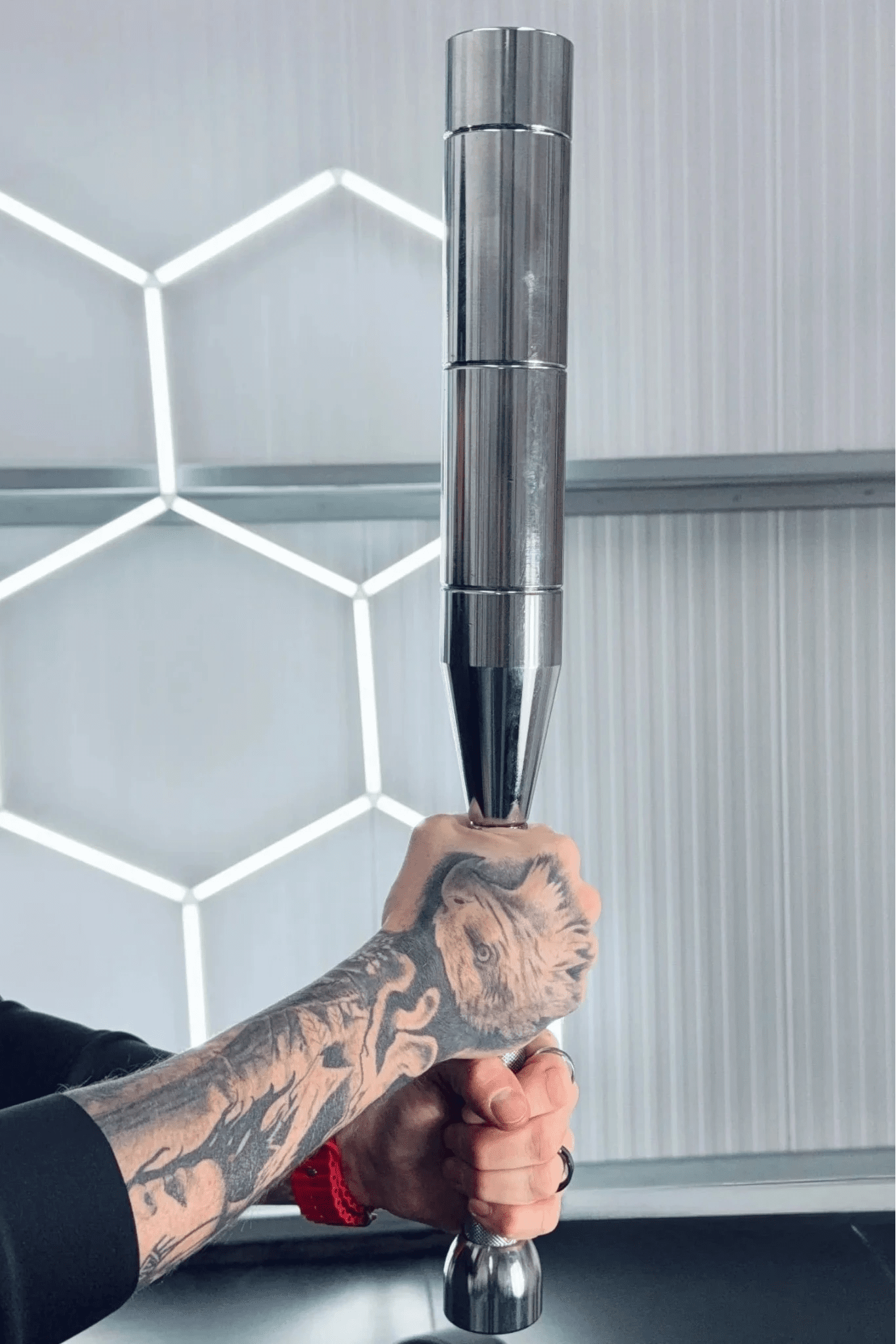 Adjustable Steel Mace Bell | 6 Weights in 1 - BlackBear Fitness