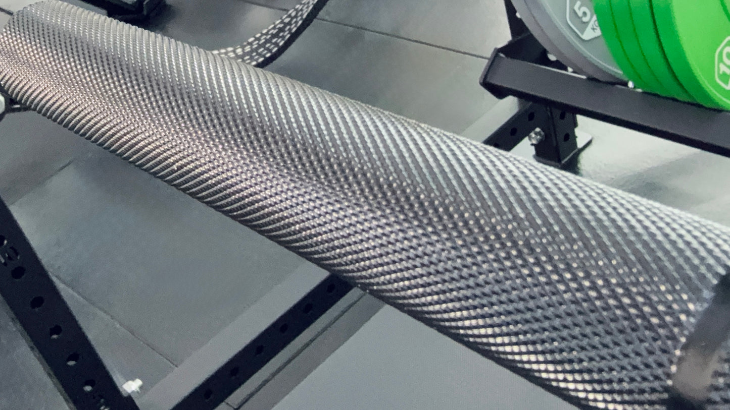 6ft / 7ft Black & Chrome Olympic Barbells