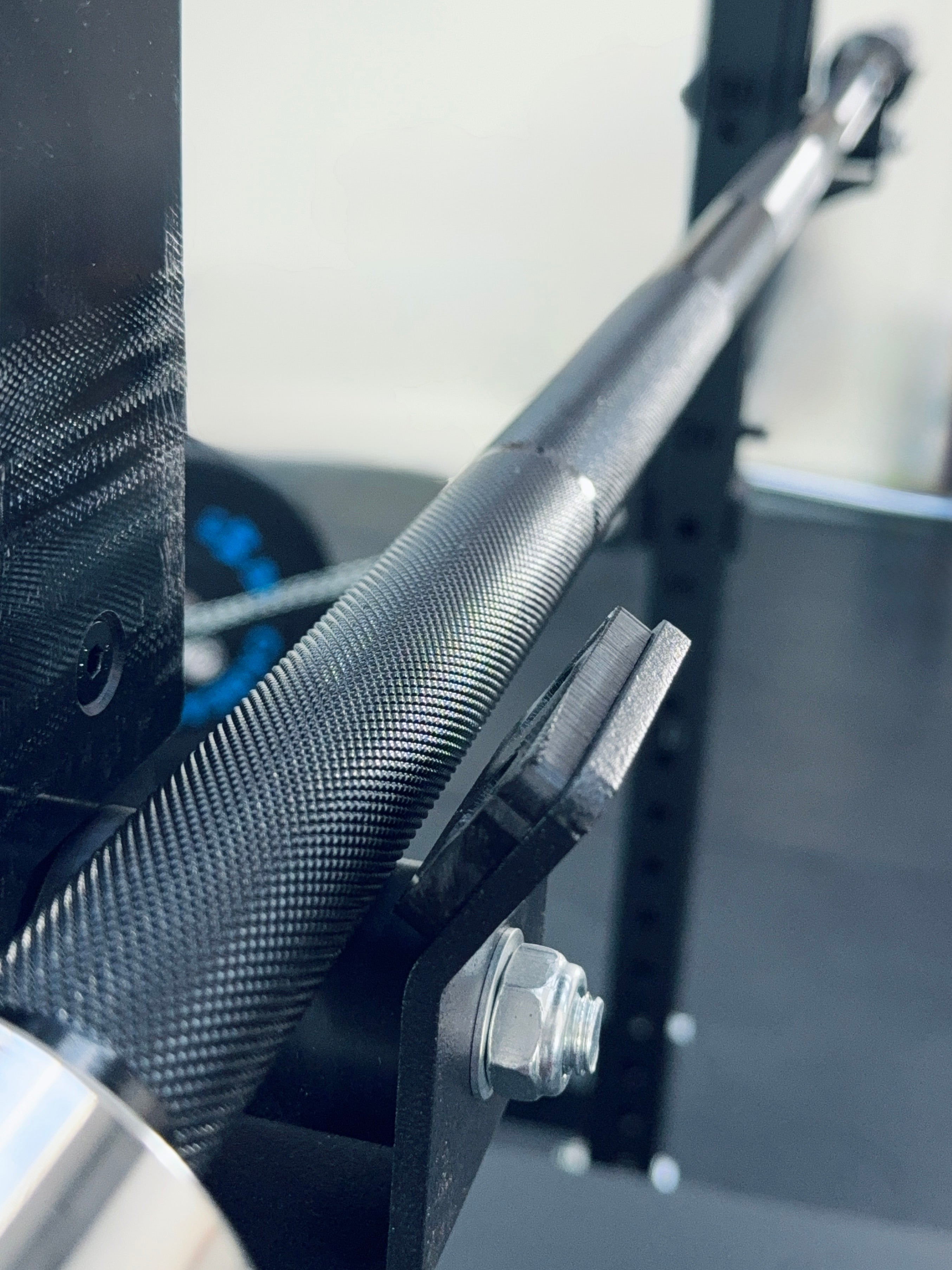 6ft / 7ft Black & Chrome Olympic Barbells