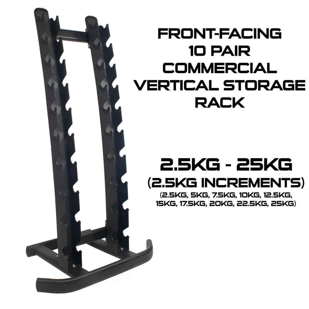 Front Facing Dumbbell Stands - BlackBear Fitness