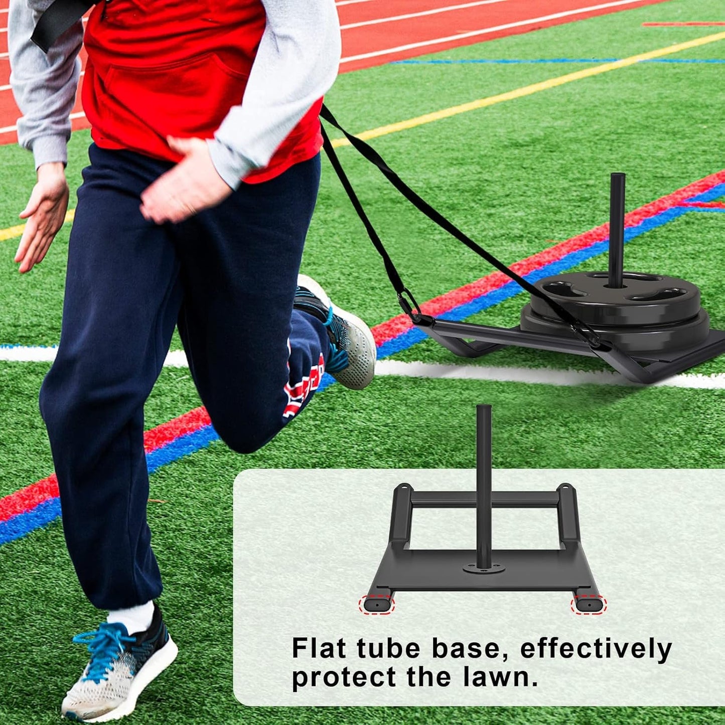 Speed Drag Sled With Harness