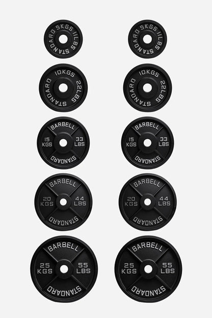Black Iron Weight Plates - BlackBear Fitness