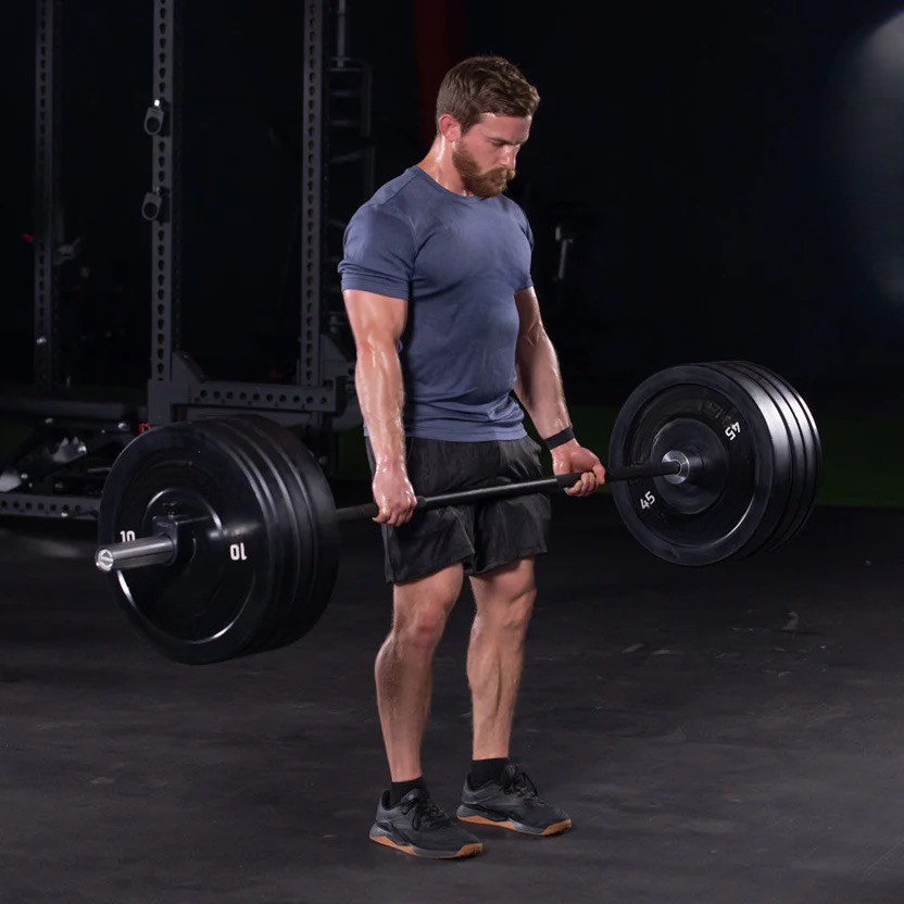 7ft 20kg All Black Olympic Barbell