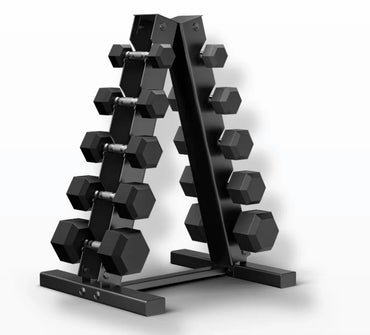 2.5kg - 12.5kg Hex Dumbbell Package (5 Pairs) - BlackBear Fitness