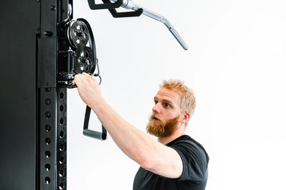 EX DEMO - 3 in 1 Commercial Lat Pulldown, Low Row & Pulley System