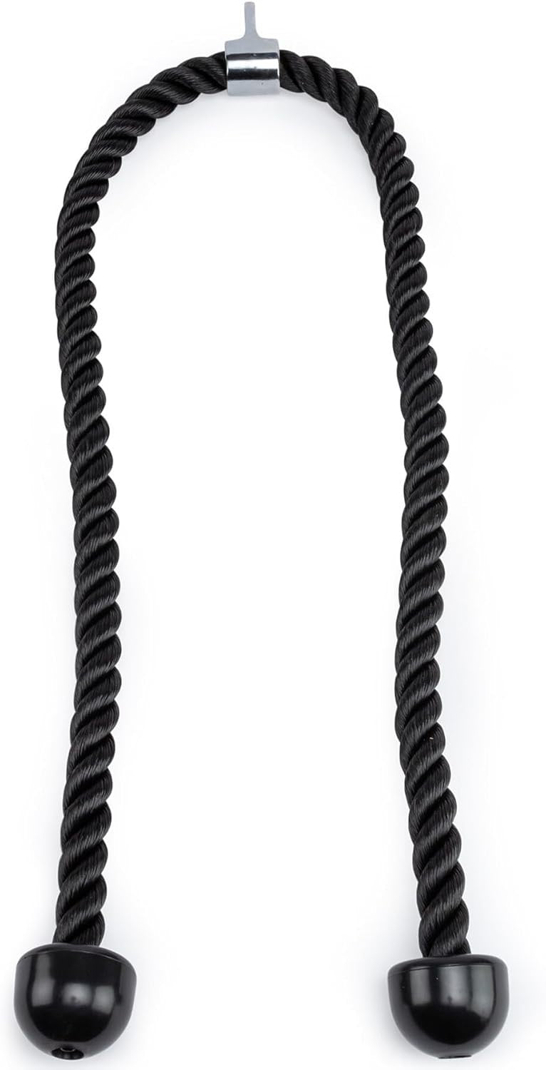 Long Dual Tricep Rope Attachment - BlackBear Fitness