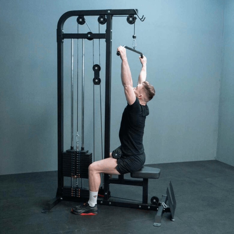 Weight Stack Lat Pulldown - BlackBear Fitness