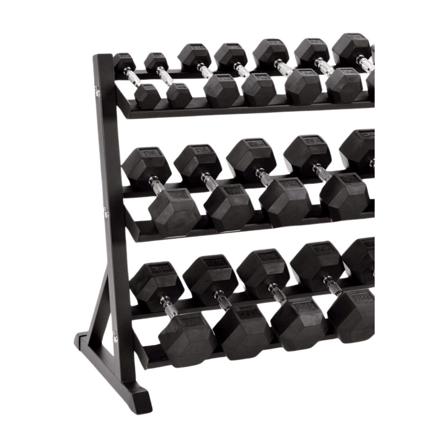 2.5kg-30kg Hex Dumbbell Package (12 Pairs)