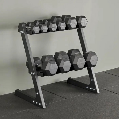 2.5kg-20kg Hex Dumbbell Pack & Stand
