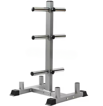 150kg Tri Grip Weight Plate Set & Storage Tree