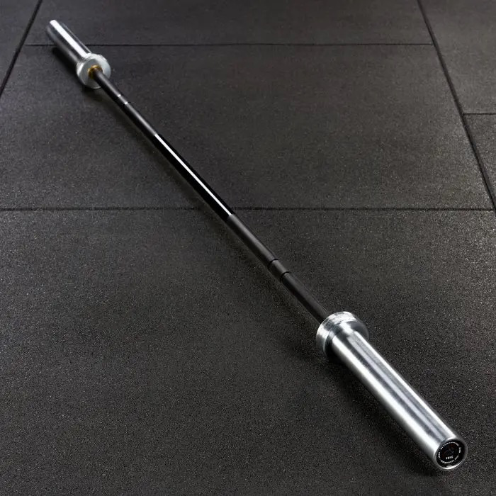 6ft / 7ft Black & Chrome Olympic Barbells