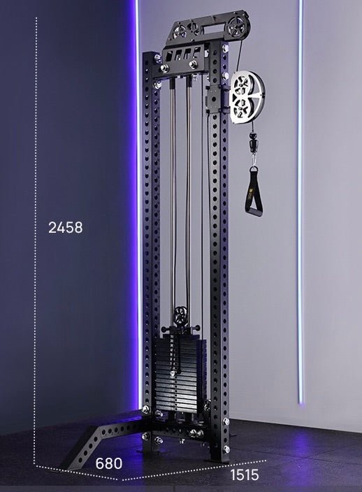 Weight Stack Loaded Cable Tower - BlackBear Fitness