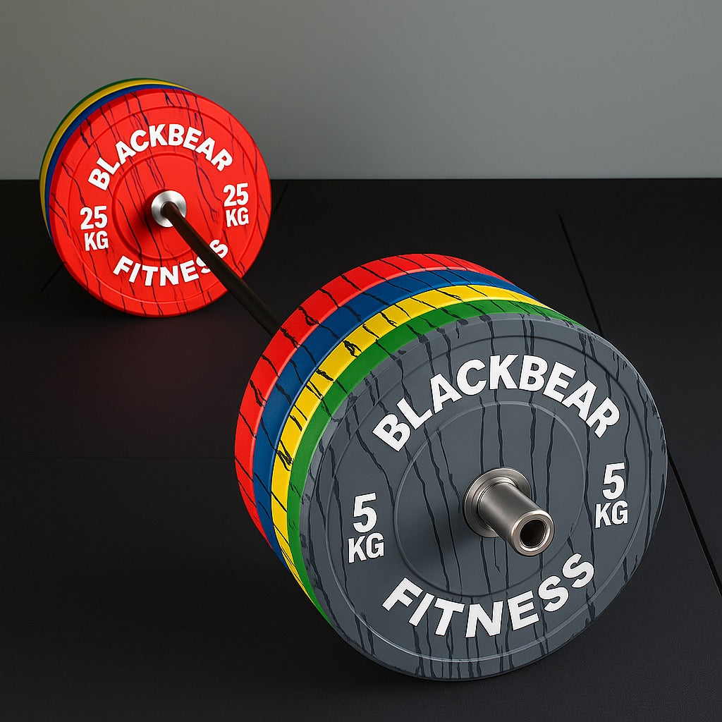 Marble Colour Bumper Plates