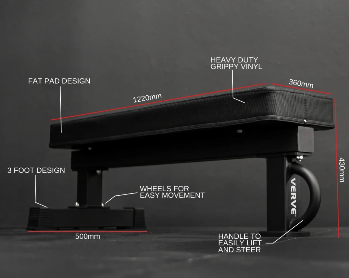 Commercial Flat Bench