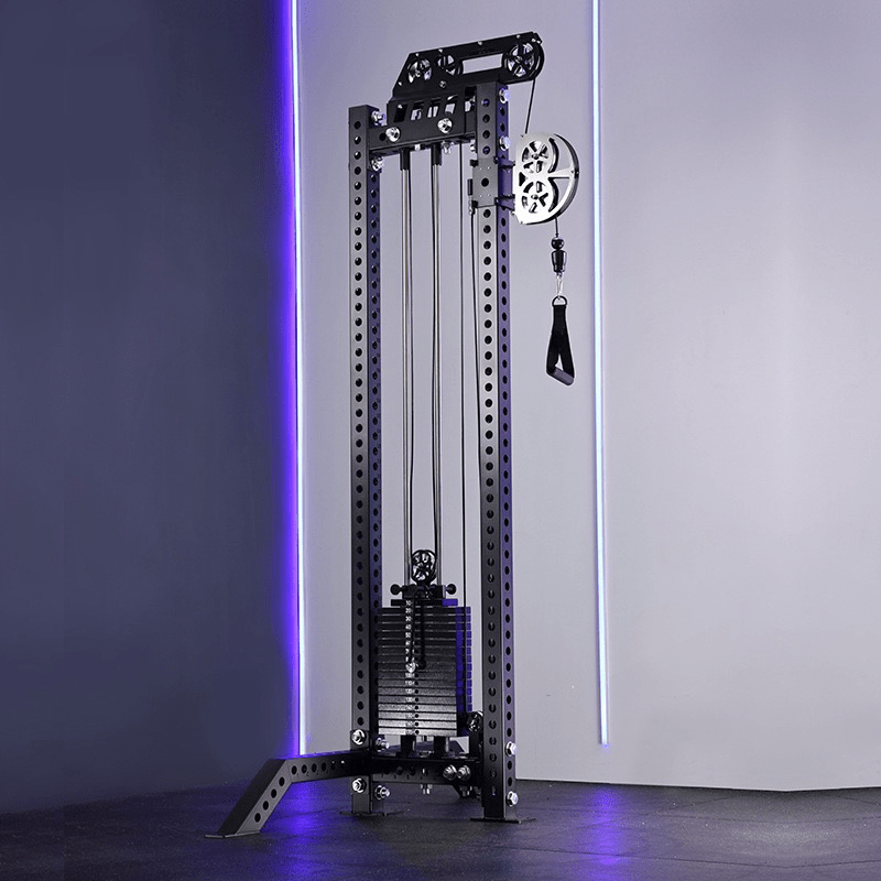 Weight Stack Loaded Cable Tower - BlackBear Fitness