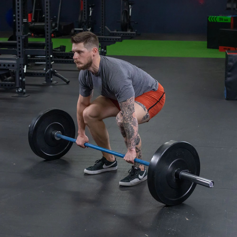 7ft 20kg Cerakote Blue Olympic Barbell