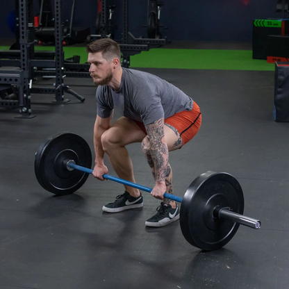 7ft 20kg Cerakote Blue Olympic Barbell