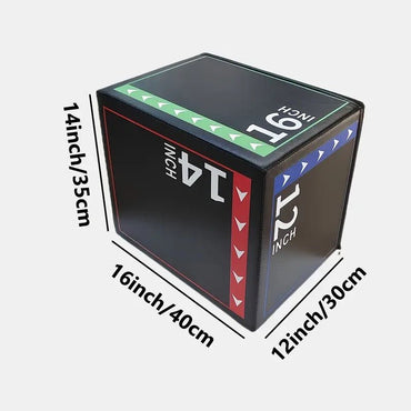 12'x14'x16' Soft Plyo Box - BlackBear Fitness