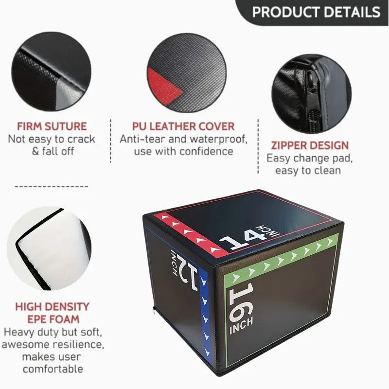 12'x14'x16' Soft Plyo Box