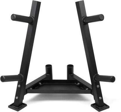 Front Facing Weight/Bar Storage Stand - BlackBear Fitness