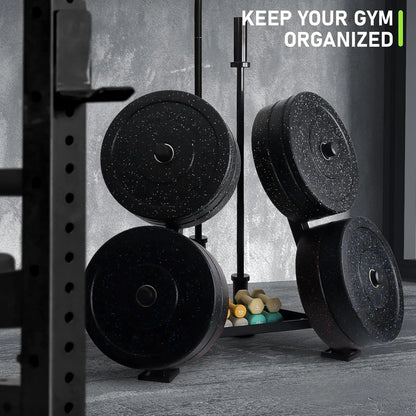 Front Facing Weight/Bar Storage Stand - BlackBear Fitness