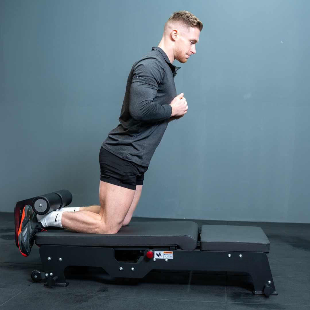 Nordic Curl and Back Extension Bench