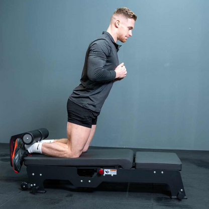 Commercial Nordic Curl & Back Extension Bench