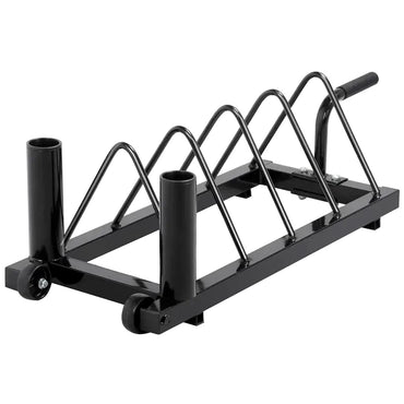 Weight Plate & Barbell Toaster Rack - Compact - BlackBear Fitness