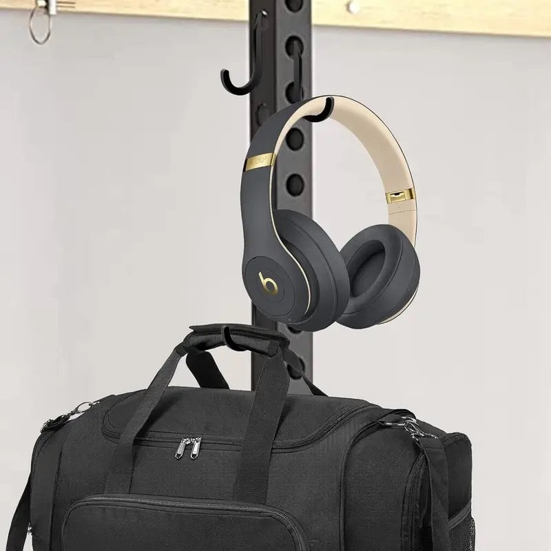 Rack Accessory Storage Hooks