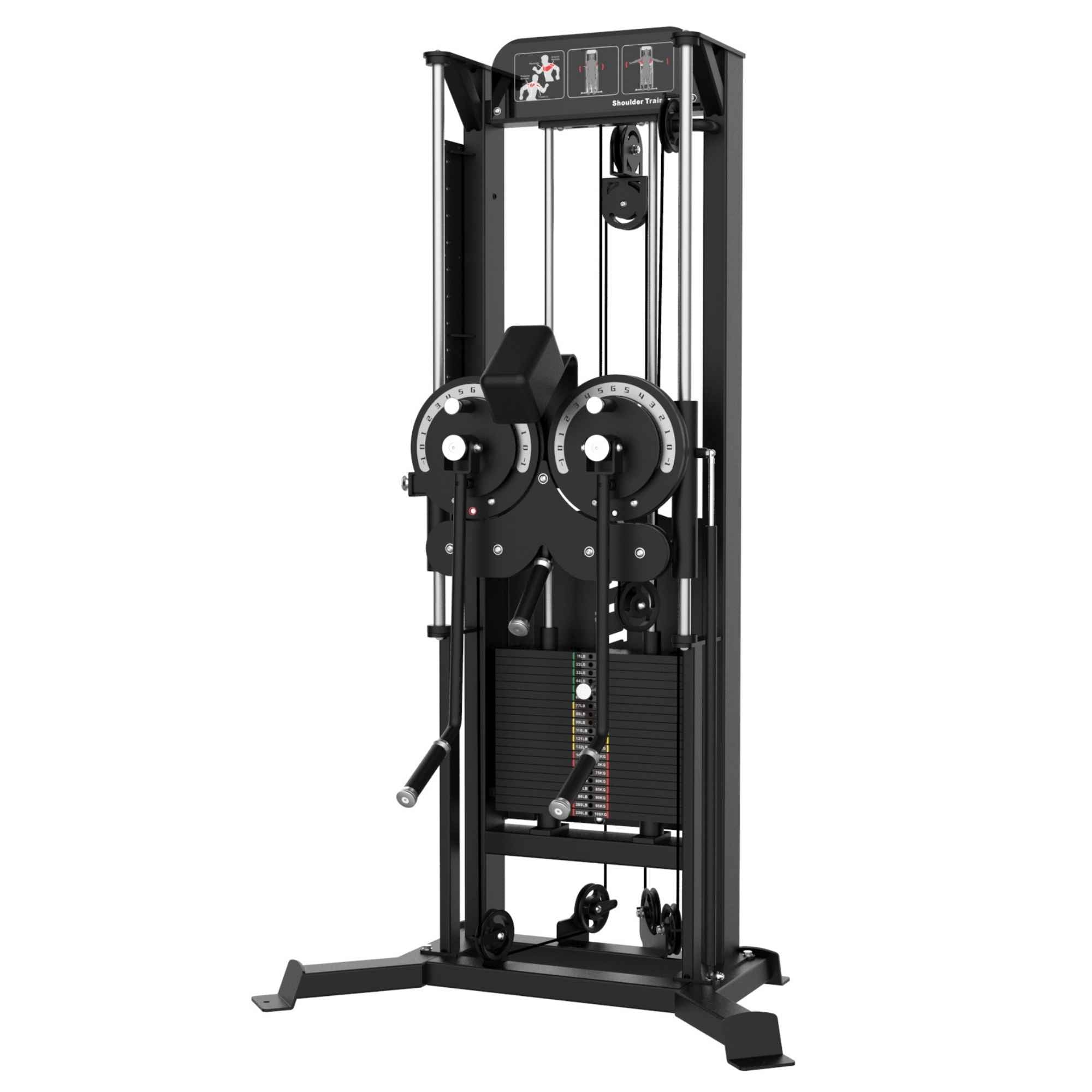 Apex Standing Multi Raise Machine - 120kg Weight Stack