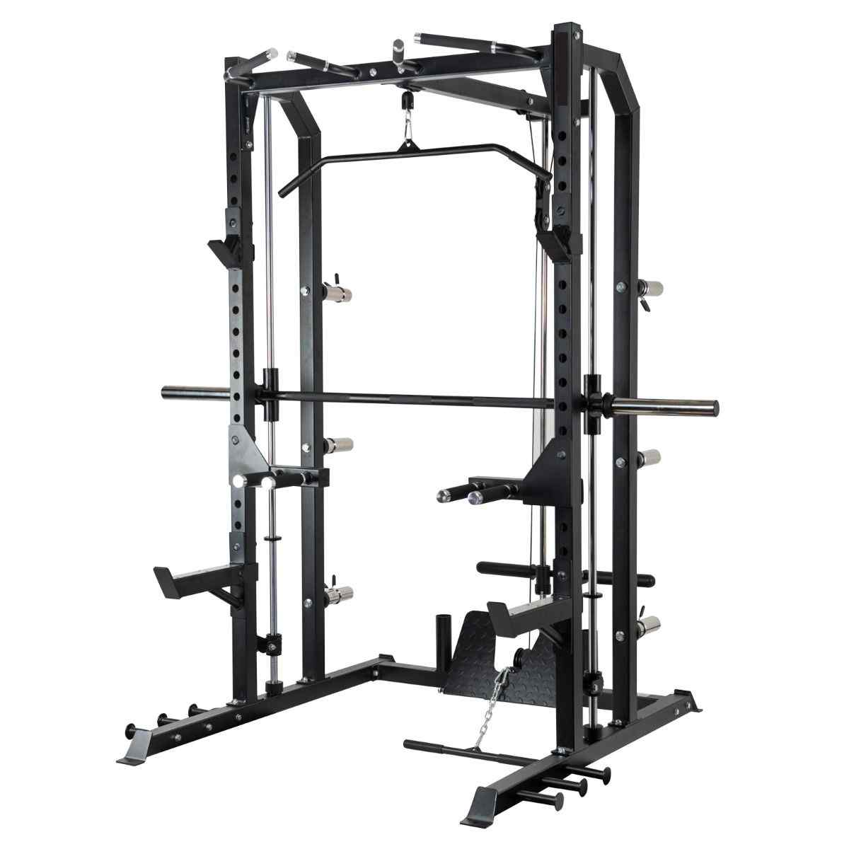 Power Rack with Smith Machine & Pulley