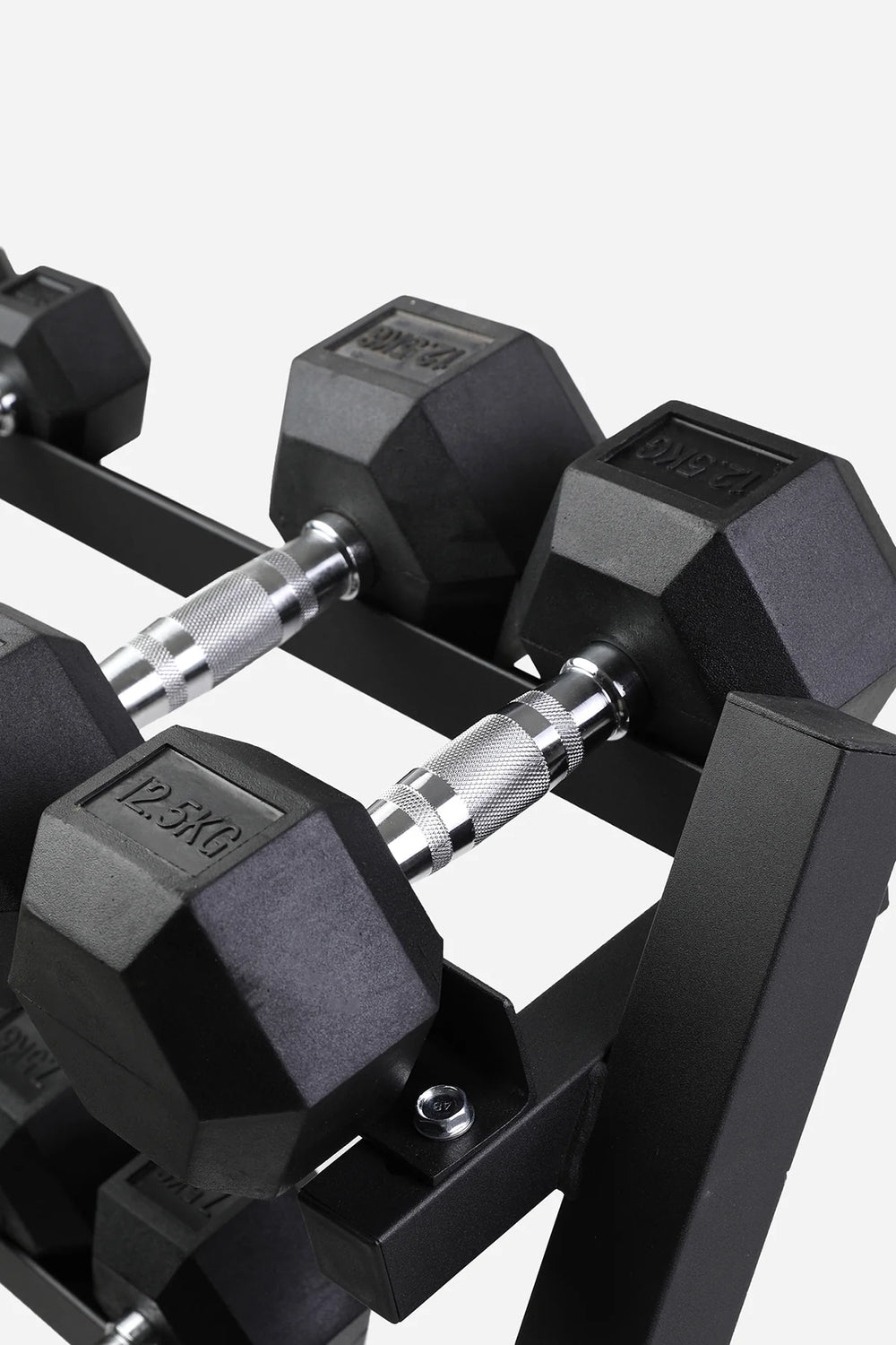 1m 3 Tier Dumbbell Storage Rack - BlackBear Fitness