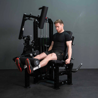Apex Leg Extension / Curl Machine - 3 in 1 System 110kg Stack - BlackBear Fitness