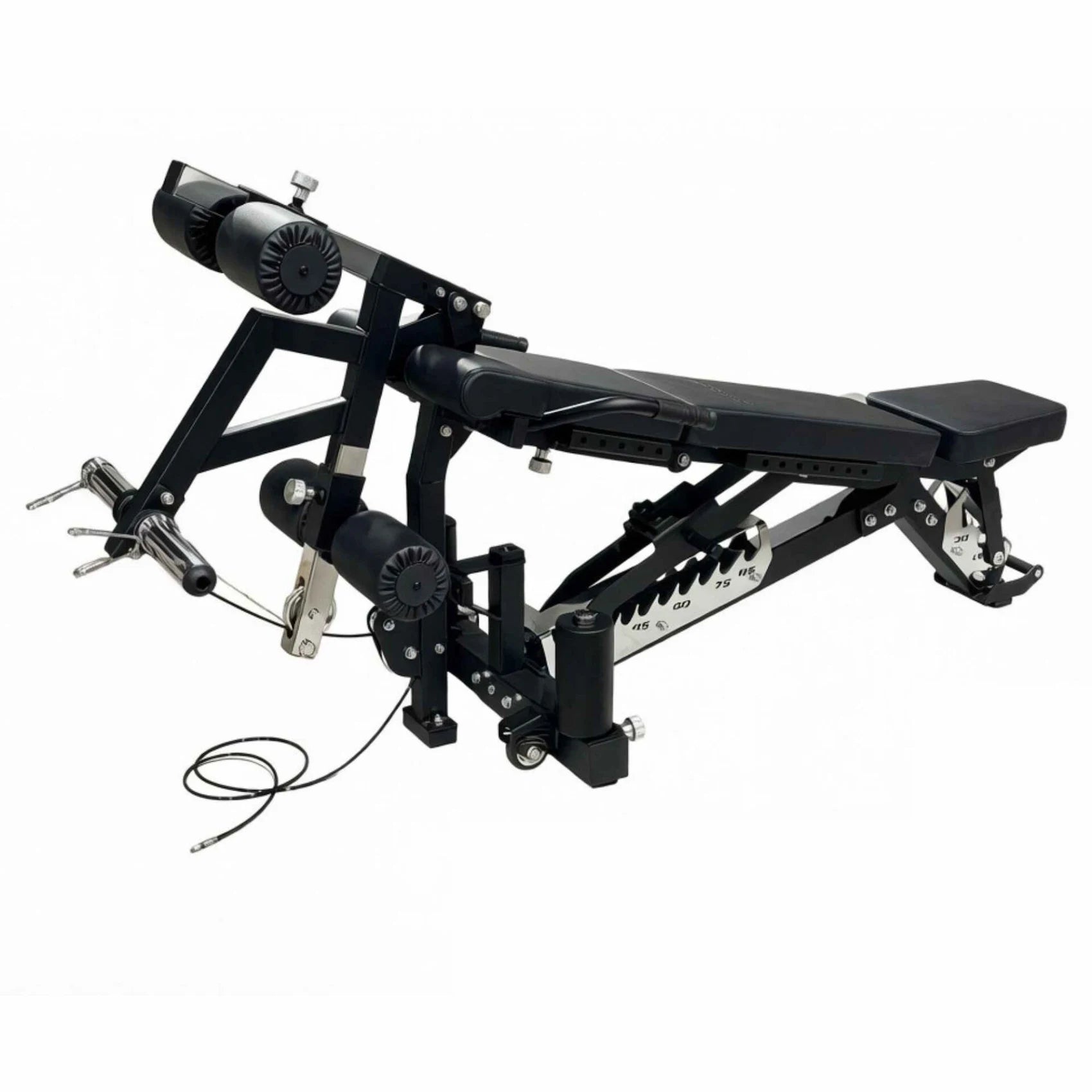 Versa Commercial Bench | Plate-Loaded Attachments - BlackBear Fitness