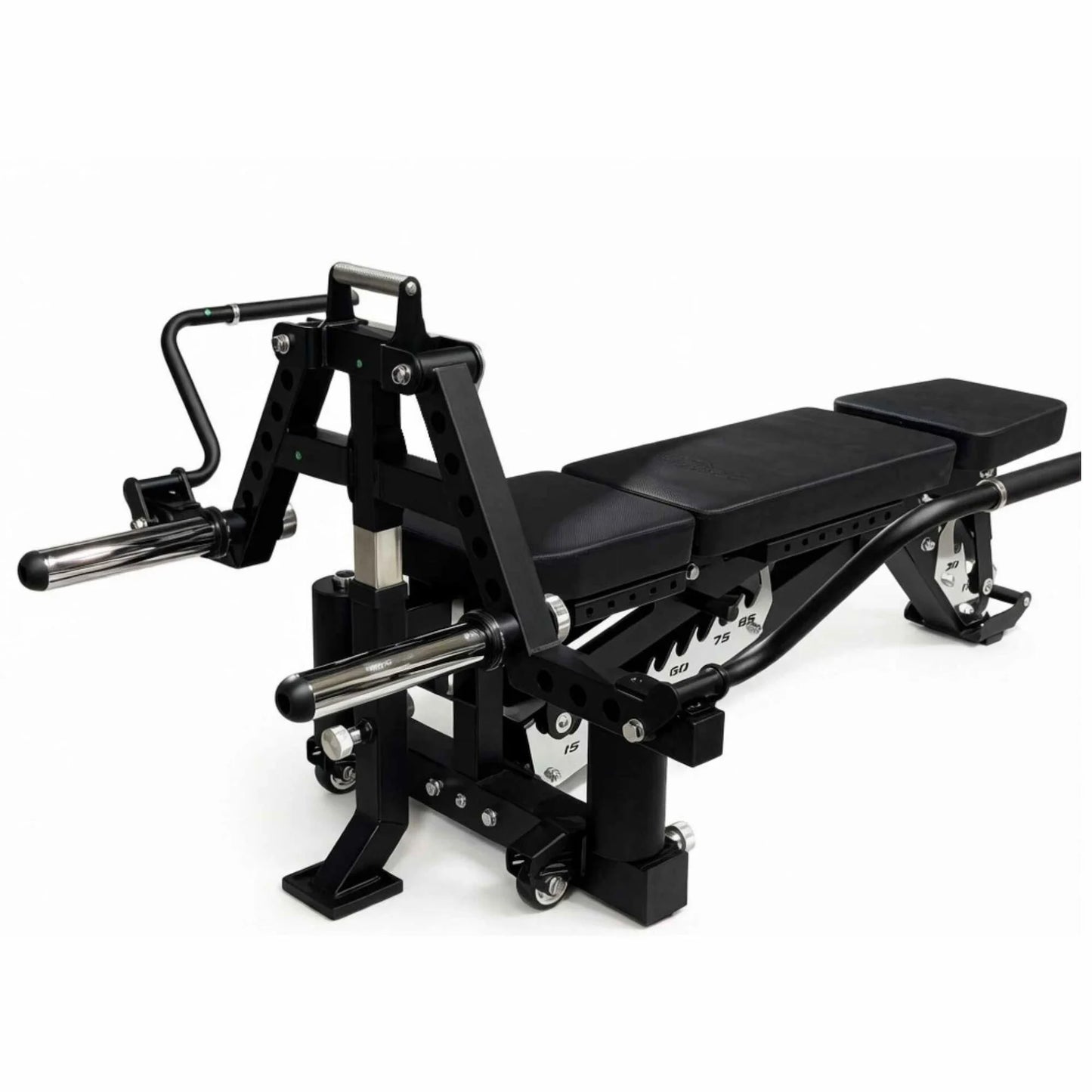 Versa Commercial Bench | Plate-Loaded Attachments - BlackBear Fitness