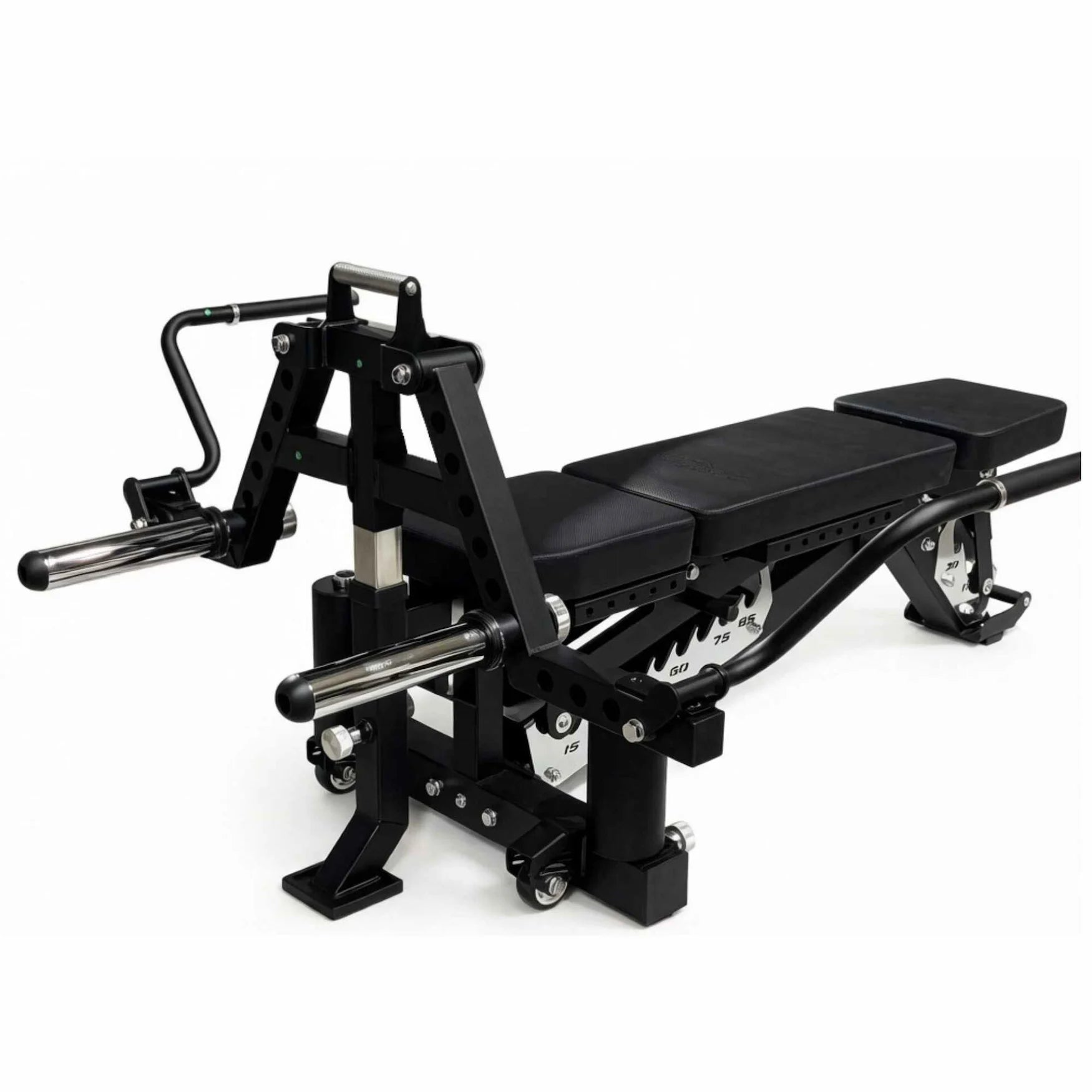 Versa Commercial Bench | Plate-Loaded Attachments - BlackBear Fitness