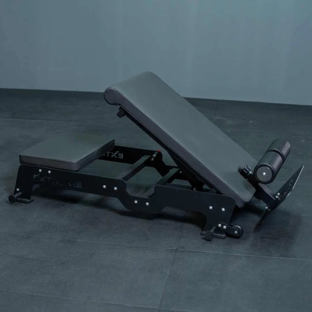 Commercial Nordic Curl & Back Extension Bench - BlackBear Fitness