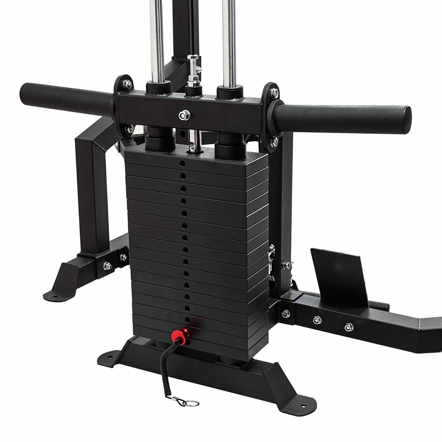 Half Rack with Pin Loaded Pulley System