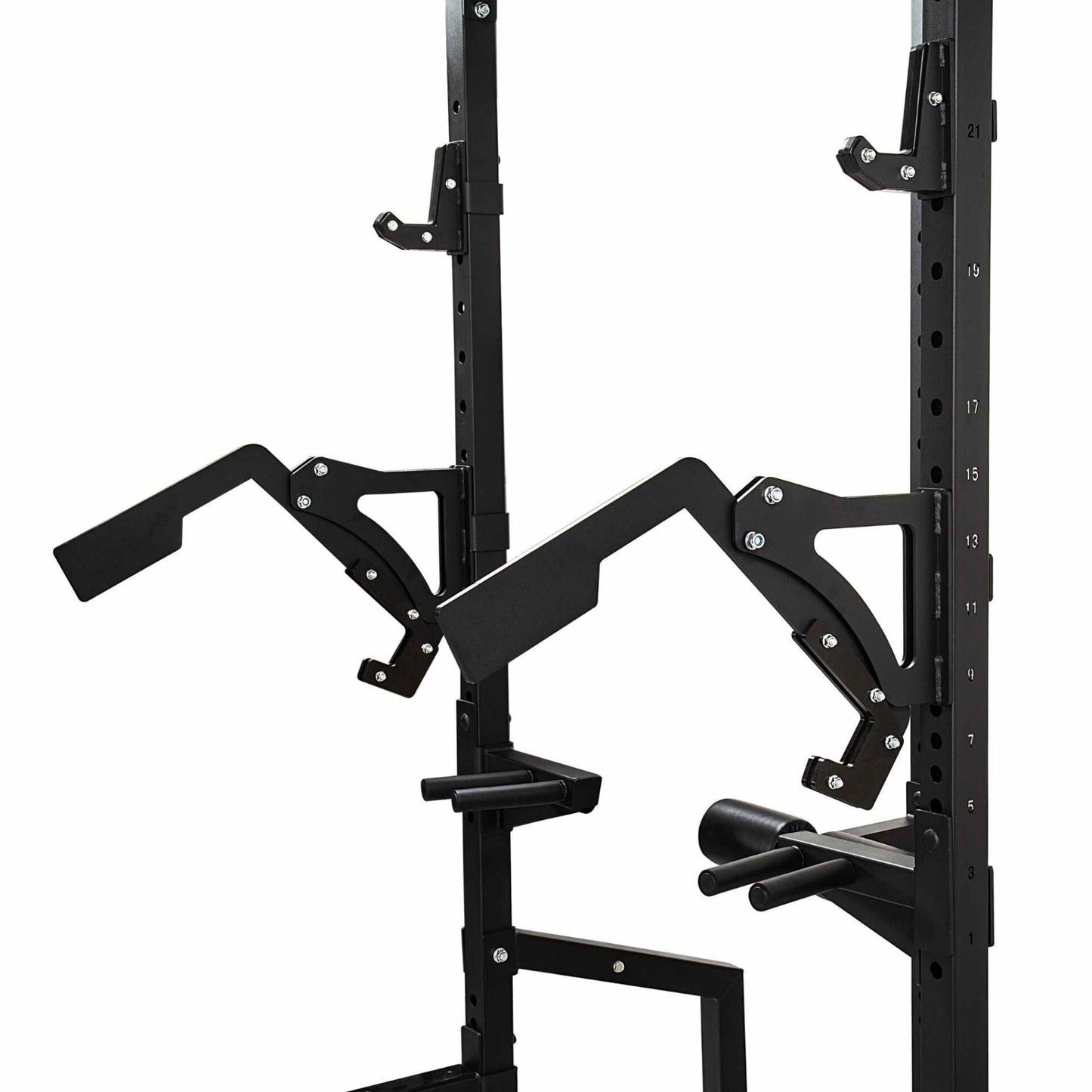 Half Rack with Pin Loaded Pulley System