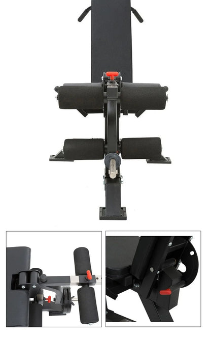 Leg Extension & Curl Machine Front Loading Front View - BlackBear Fitness