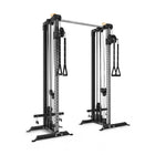 Plate-loaded Cable Tower Squat Stands with optional back uprights