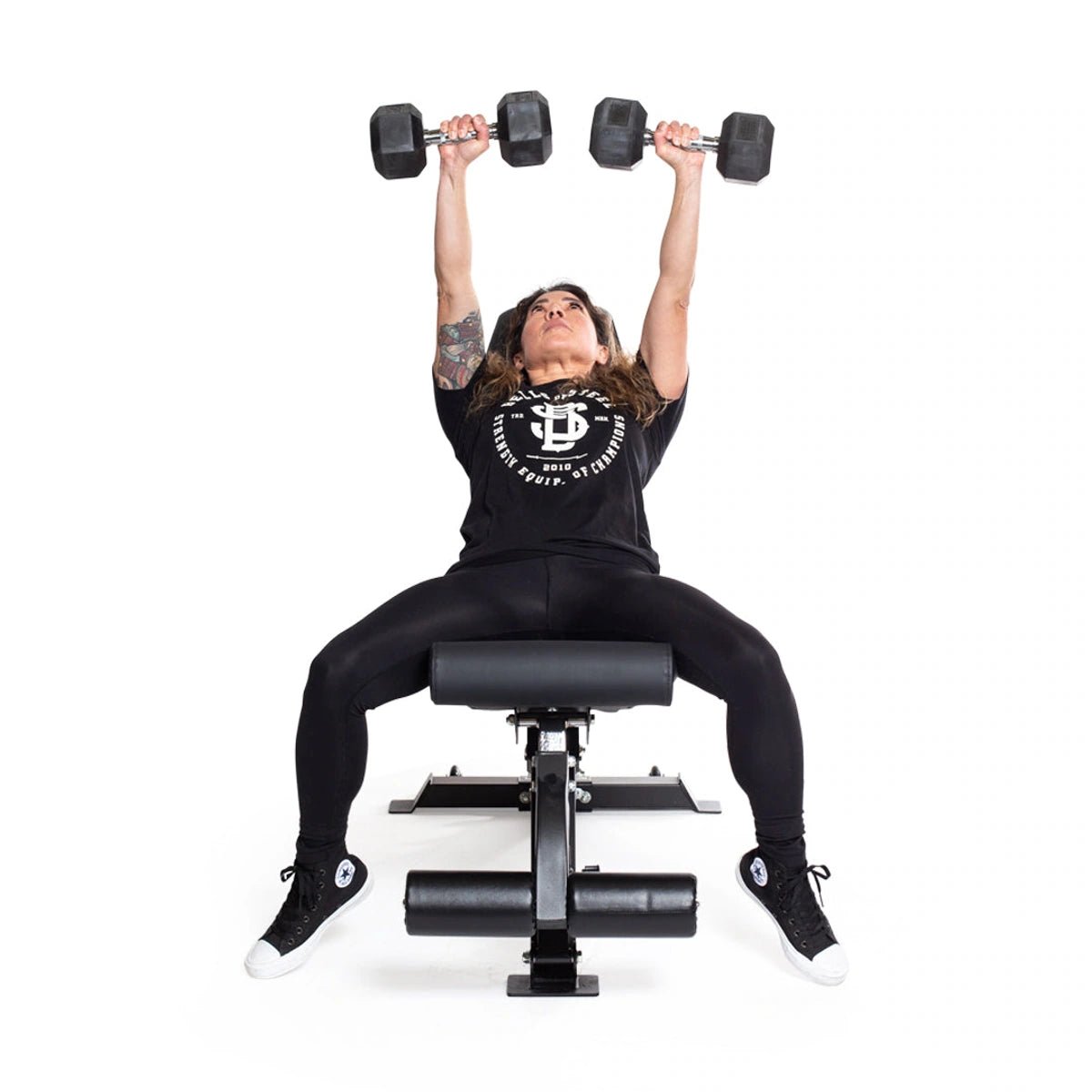 5kg–30kg Hex Dumbbell Package + A-Frame Rack (6 Pairs) - BlackBear Fitness