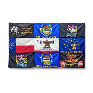 Gym Flag (5ft × 3ft) – Bells of Steel - BlackBear Fitness
